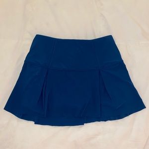 Blue Lululemon Tennis Skirt